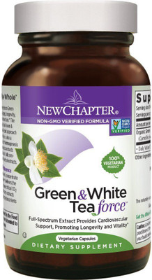 

New Chapter Green and White Tea Force' - 1000 mg - 60 Vegetarian Capsules(60 No)