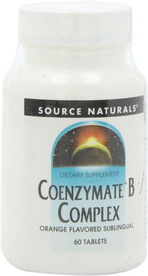 

Source Naturals Coenzymate B Complex Orange Flavored Sublingual 60 Tablets(60 No)