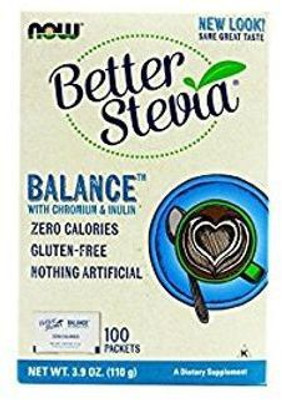 

Now Foods Better Stevia Balance 100 Packets (1.1 g) Each(100 No)