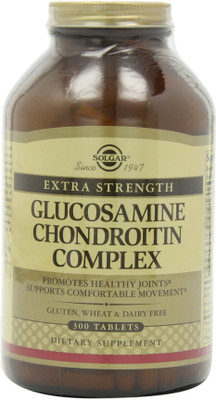 

Solgar Extra Strength Glucosamine Chondroitin Complex - 300 Tablets(300 No)