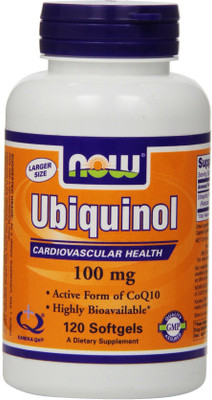

Now Foods NOW Ubiquinol - 100 mg - 120 Softgels(120 No)