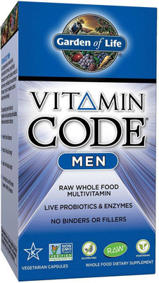 

Garden Of Life Vitamin Code Men 240 Vegetarian Capsules(240 No)