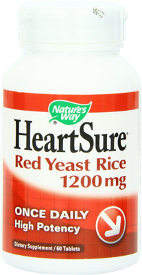 

Nature's Way HeartSure Red Yeast Rice - 60 Tablets(60 No)