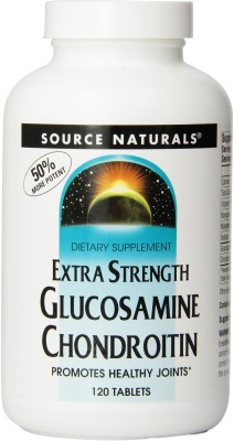 

Source Naturals Glucosamine Chondroitin Extra Strength 120 Tablets(120 No)