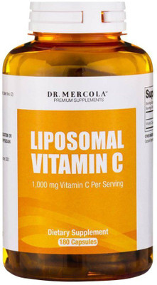 

Dr. Mercola Liposomal Vitamin C - 1000 mg - 180 Capsules(180 No)