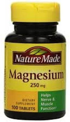 

Nature Made Magnesium 250 mg 100 Tablets(100 No)
