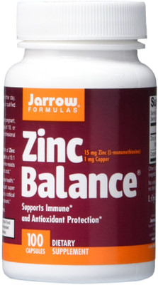 

Jarrow Formulas Zinc Balance 100 Capsules(100 No)