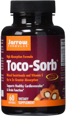 

Jarrow Formulas Toco-Sorb Mixed Tocotrienols and Vitamin E 60 Softgels(60 No)