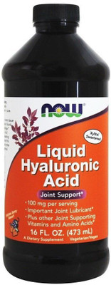 

Now Foods Liquid Hyaluronic Acid Berry Flavor 100 mg 16 fl oz (473 ml)(473 ml)