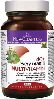 

New Chapter Every Man's II 40 Plus Multivitamin - 96 Tablets(96 No)