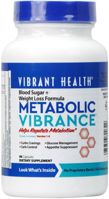 

Vibrant Health Metabolic Vibrance - 90 Capsules(90 No)