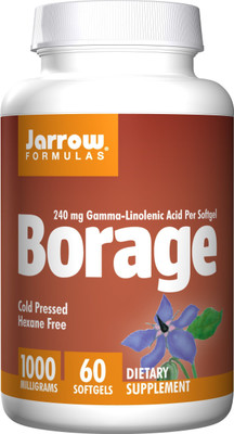 

Jarrow Formulas Borage GLA-240 1000 mg 60 Softgels(60 No)