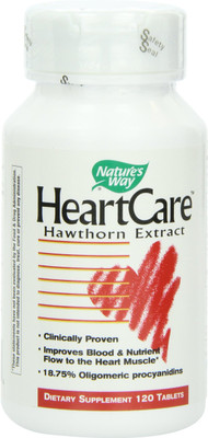 

Nature's Way HeartCare Hawthorn Extract 120 Tablets(120 No)