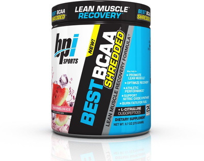 

BPI Sports Best BCAA Shredded Lean Muscle Recovery Formula Watermelon Ice 9.7 oz (275 g)(275 g)