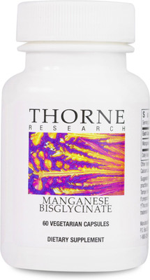 

Thorne Manganese Bisglycinate 60 Vegetarian Capsules(60 No)