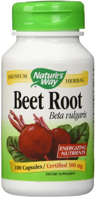 

Nature's Way Beet Root Beta Vulgaris - 100 Capsules(100 No)