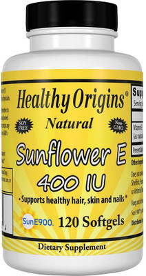 

Healthy Origins Sunflower E 400 IU 120 Softgels(120 No)
