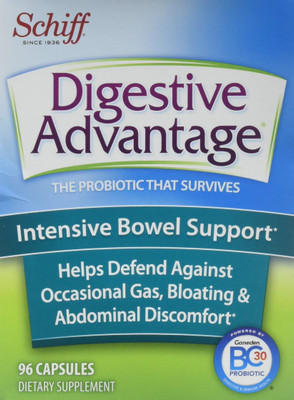 

Schiff Digestive Advantage Intensive Bowel Support 96 Capsules(96 No)