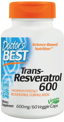 

Doctor's Best Trans-Resveratrol 600 600 mg 60 Veggie Caps(60 No)