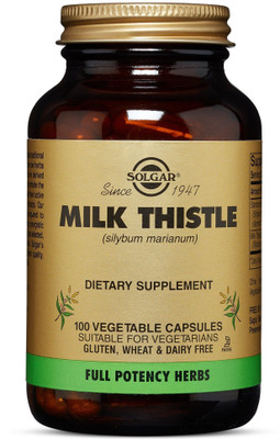 

Solgar Milk Thistle - 100 Vegetable Capsules(100 No)