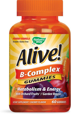 

Nature's Way Alive! B-Complex Cherry Flavor 60 Gummies(60 No)