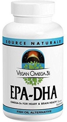 

Source Naturals Vegan Omega-3S EPA-DHA 300 mg 60 Vegan Softgels(60 No)