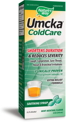 

Nature's Way Umcka ColdCare Syrup Menthol - 8 fl oz(250 ml)