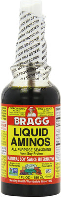 

Bragg Liquid Aminos Natural Soy Sauce Alternative 6 fl oz (180 ml)(180 ml)