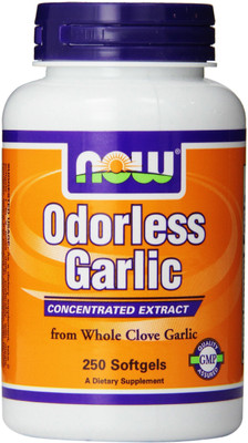 

Now Foods Odorless Garlic Concentrated Extract 250 Softgels(250 No)
