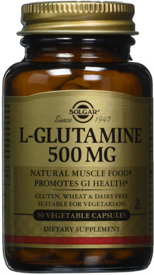 

Solgar L-Glutamine - 500 mg - 50 Vegetable Capsules(50 No)