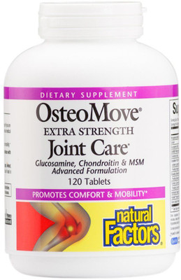 

Natural Factors OsteoMove' Extra Strength Joint Care - 120 Caplets(120 No)