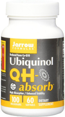 

Jarrow Formulas Ubiquinol QH-Absorb 100 mg 60 Softgels(60 No)