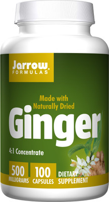 

Jarrow Formulas Ginger 500 mg 100 Capsules(100 No)