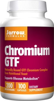 

Jarrow Formulas Chromium GTF 200 mcg 100 Capsules(100 No)