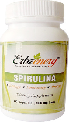 

Erbzenerg Erbzenerg Spirulina 60 Capsules | 500mg(500 mg)