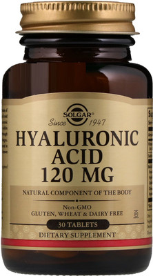 

Solgar Hyaluronic Acid -- 120 mg - 30 Tablets(30 No)
