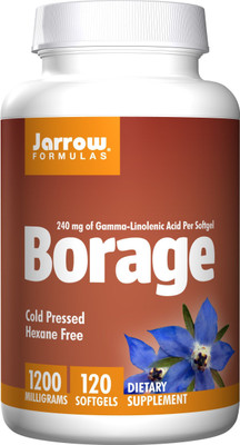 

Jarrow Formulas Borage GLA-240 1200 mg 120 Softgels(120 No)
