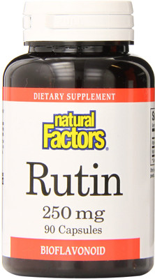 

Natural Factors Rutin - 250 mg - 90 Capsules(90 No)