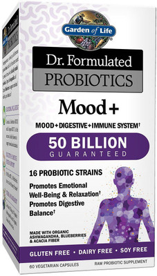 

Garden Of Life Dr. Formulated Probiotics Mood + - 50 billion - 60 Vegetarian Capsules(60 No)