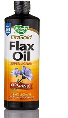 

Nature's Way Organic Flax Oil 35 mg Lignans - 24 fl oz(710 ml)