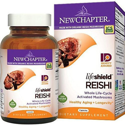 

New Chapter Organics LifeShield Reishi 60 Veggie Caps(60 No)