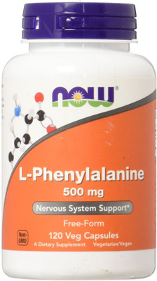 

Now Foods L-Phenylalanine 500 mg 120 Veggie Caps(120 No)