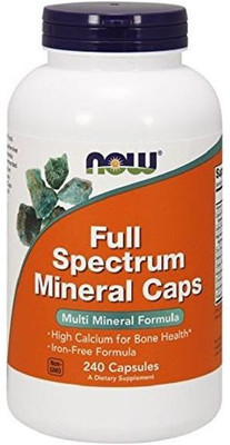 

Now Foods Full Spectrum Minerals Caps 240 Capsules(240 No)