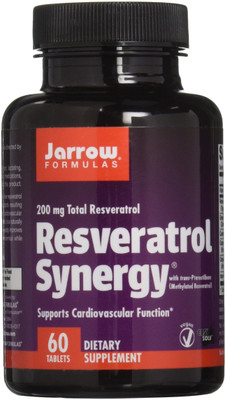 

Jarrow Formulas Resveratrol Synergy - 200 mg - 60 Tablets(60 No)
