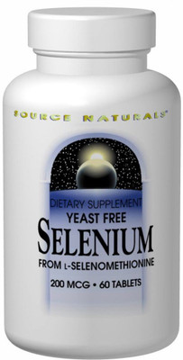 

Source Naturals Selenium From L-Selenomethionine 200 mcg 120 Tablets(120 No)