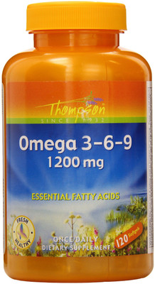 

Thompson Omega 3-6-9 1200 mg 120 Softgels(120 No)