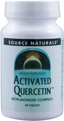 Source Naturals Activated Quercetin' - 50 Tablets(50 No)