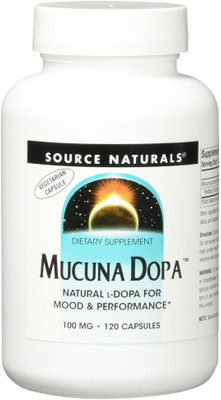 

Source Naturals Mucuna Dopa 100 mg 120 Capsules(120 No)
