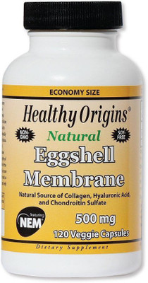 

Healthy Origins Eggshell Membrane 500 mg 120 Veggie Caps(120 No)