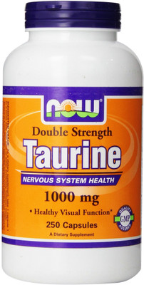

Now Foods Taurine - 1000 mg - 250 Capsules(250 No)